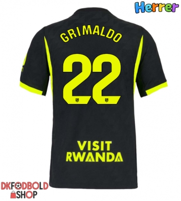 Atletico Madrid Alejandro Grimaldo #22 Udebanetrøje 2026-27 Kort ærmer Atletico Madrid Alejandro Grimaldo #22 Udebanetrøje 2026-27 Kort ærmer